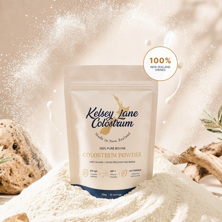 Kelsey Lane Premium Bovine Colostrum | 100% Grass-Fed First Milking Colostrum Powder